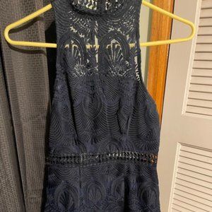 Navy Blue Womens Size 6 dress.